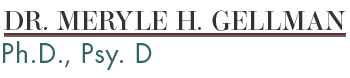 Dr. Meryle H. Gellman Logo